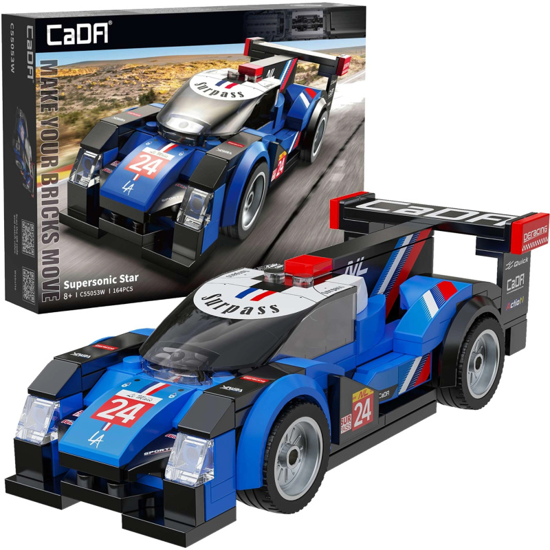 Stavebnice CaDA městské auto Supersonic Star – 164 dílků