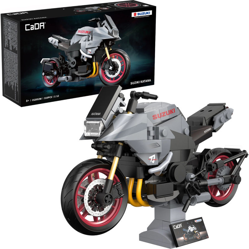 CaDA Suzuki Katana stavebnice motocyklu 1:12 (310 dílků)
