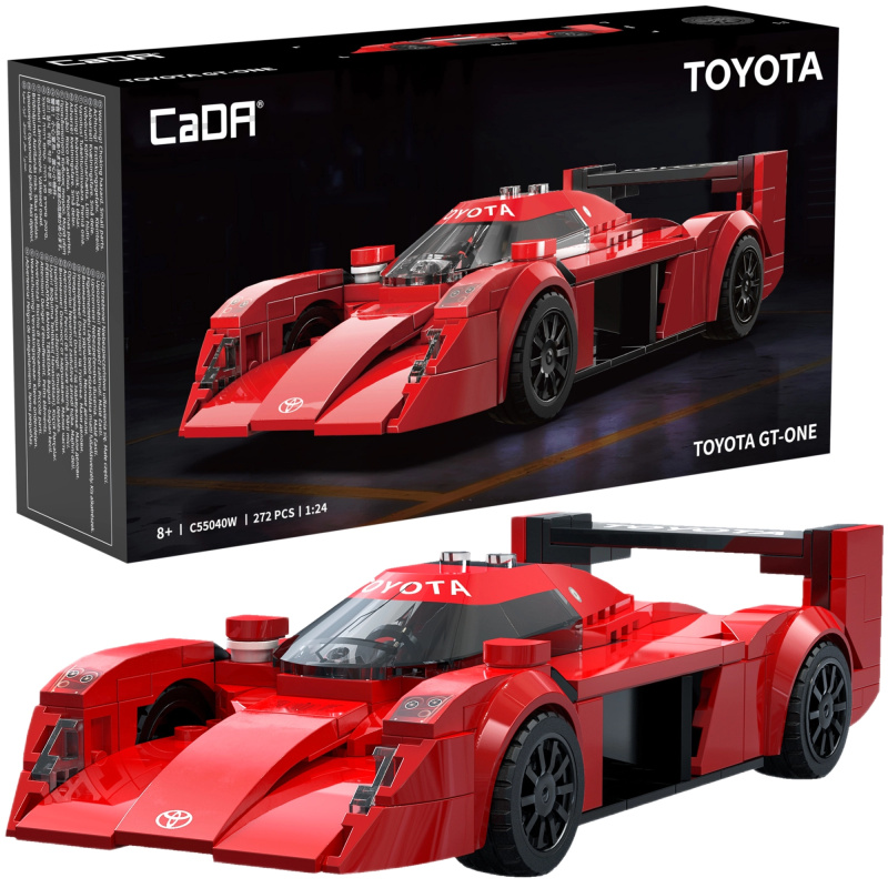 CaDA stavebnice závodní auto Toyota GT-One (272 dílků)