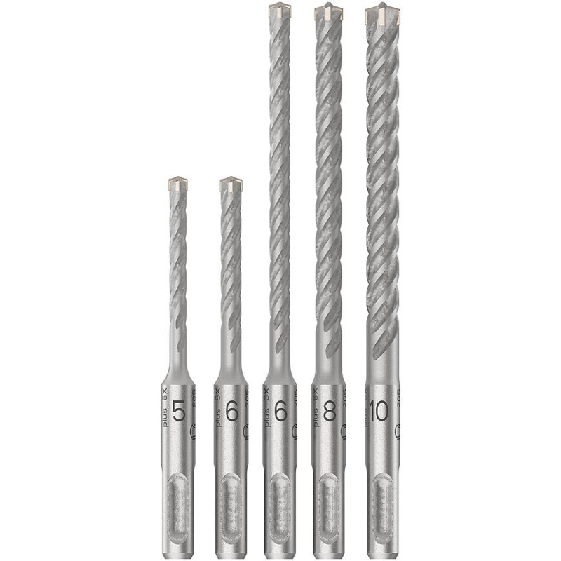 Sada vrtáků do betonu Bosch SDS plus-5X 5–10 mm 5 ks