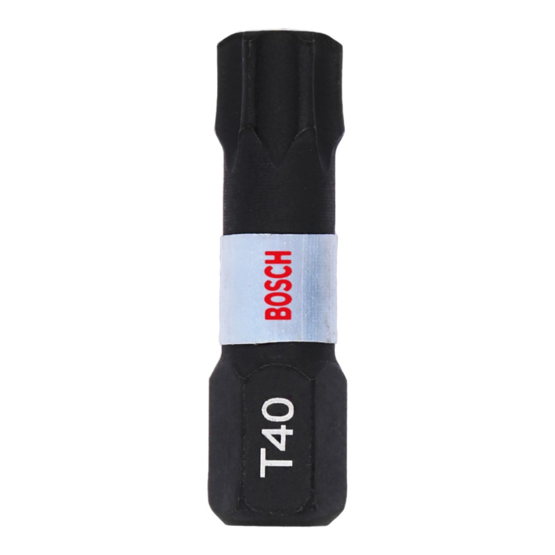 Bit šroubovací Bosch Impact Control T40 25 mm 2 ks