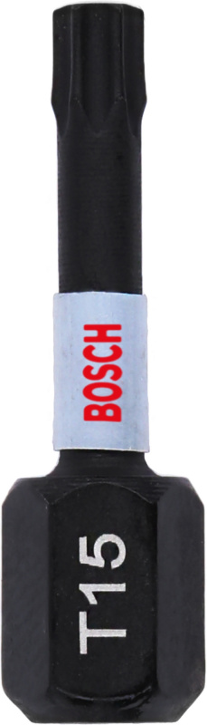 Bosch Šroubovací bit PRO Impact T15, 25 mm, 2 ks