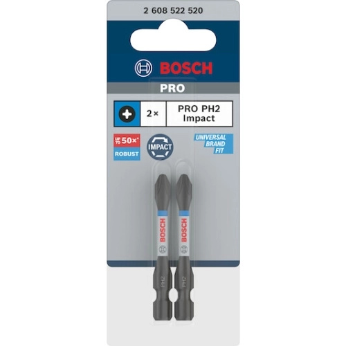 Bit PRO Phillips Impact PH2 55 mm 2 ks Bosch 2.608.522.520
