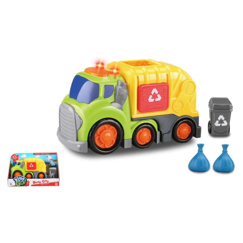 Kiddy Go! popelářský vůz se světlem a zvukem