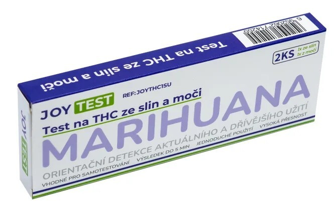 JoyTest Test na THC ze slin i moči 1+1ks