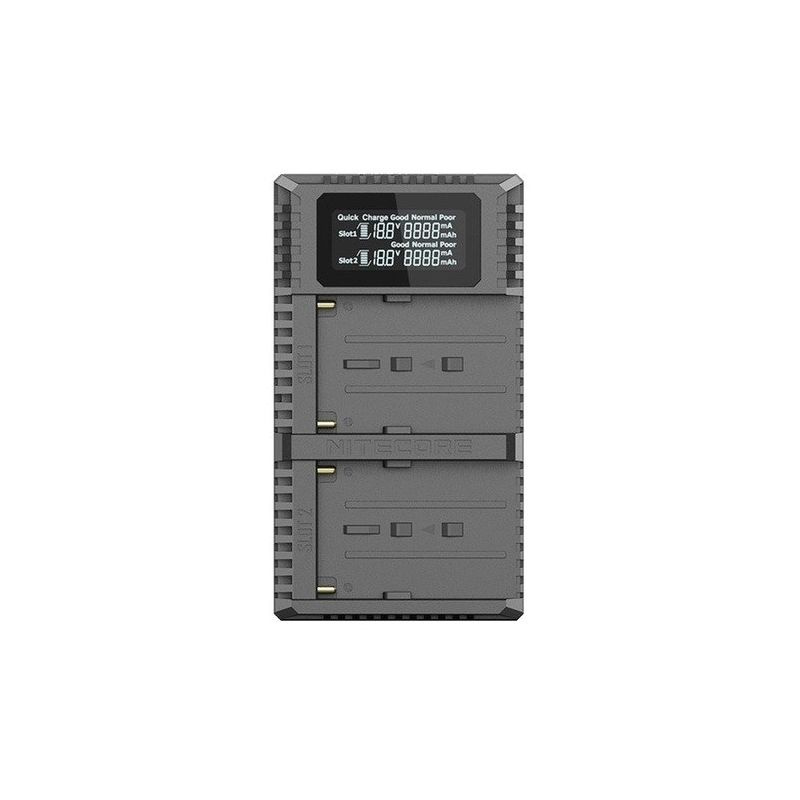 NITECORE USN3 PRO pro 2x Sony NP-FM500H/F970/750/550