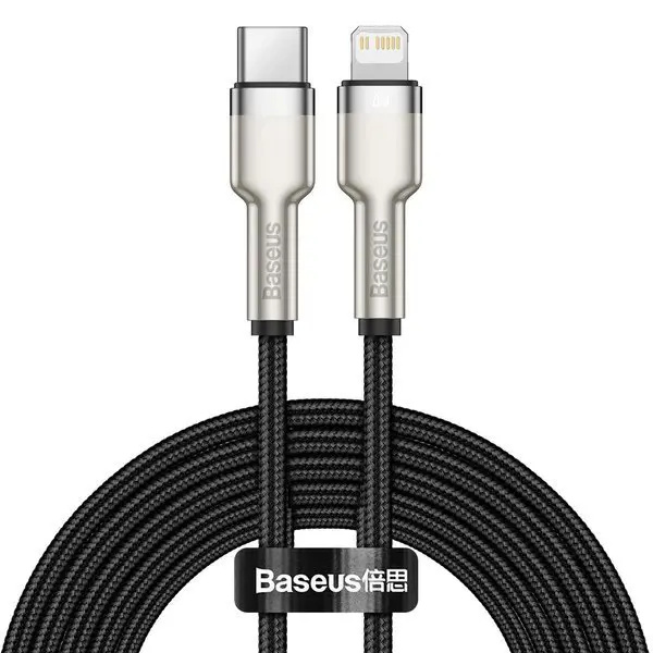 Baseus Cafule Series kabel USB-C/Lightning (PD) 20W 2m černý