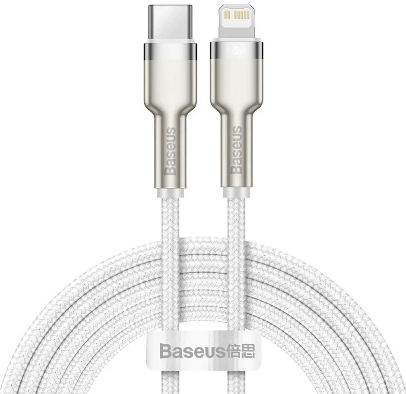 Baseus Cafule Series kabel USB-C/Lightning (PD) 20W 2m bílý