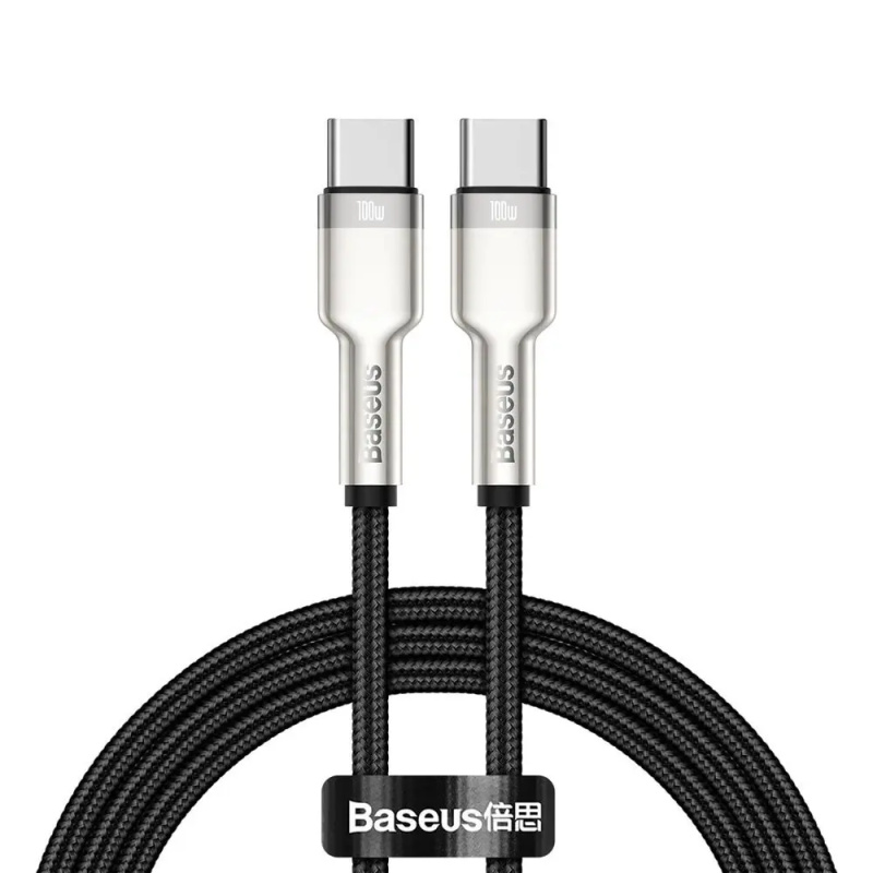 Baseus Cafule Series kabel USB-C/USB-C 100W 1m černý