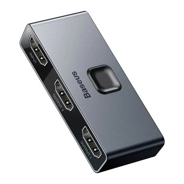Baseus Matrix HDMI Splitter vesmírně šedý