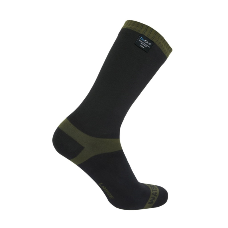 Nepromokavé ponožky DexShell Trekking Olive L (43-46)