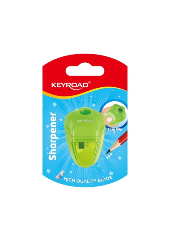 Ořezávátko kontejner KEYROAD Star, blistr, plast KEYROAD