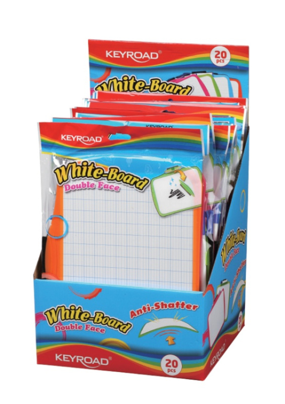 Oboustranně stíratelná tabulka KEYROAD, 22 x 29cm, asort KEYROAD