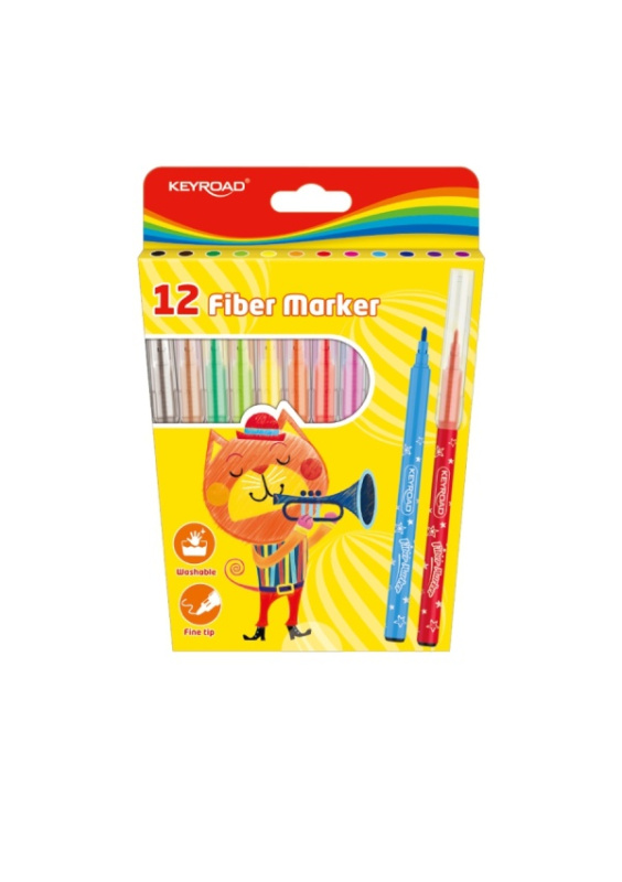 Popisovače KEYROAD - 12 ks