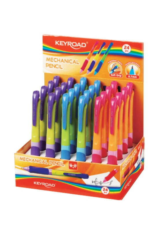 Mechanická tužka KEYROAD Neo 0,7mm, displej, asort KEYROAD