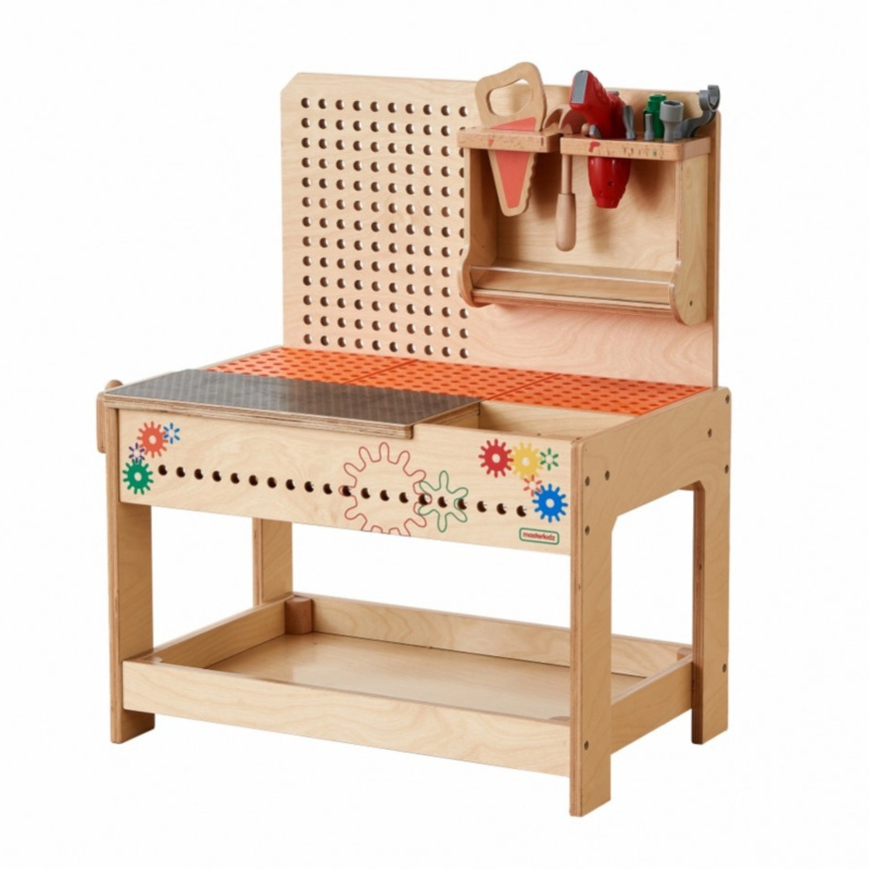 Dřevěný workshop XXL Montessori STEM s nástroji MASTERKIDZ