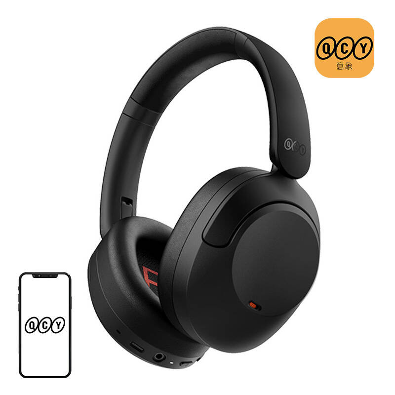 QCY H4, černá Černá
