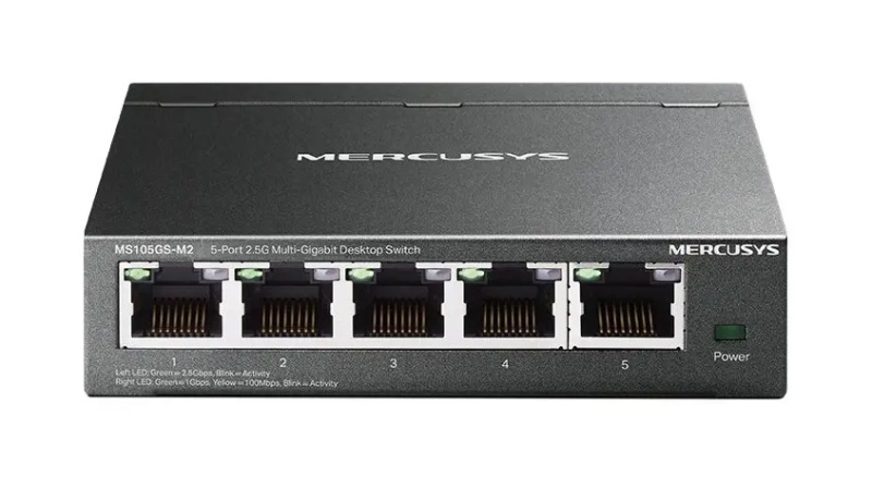 Mercusys MS105GS-M2 5x2.5G Desktop switch