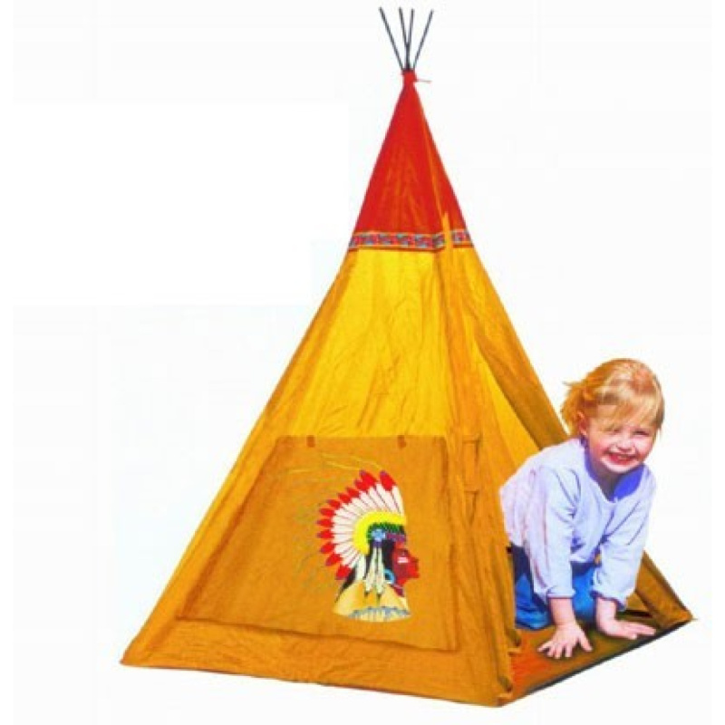 Indiánský dětský stan teepee 100 × 100 × 135 cm