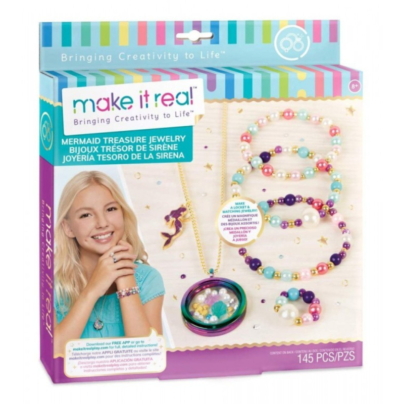 Make it real náramky a náhrdelník s medailonkem