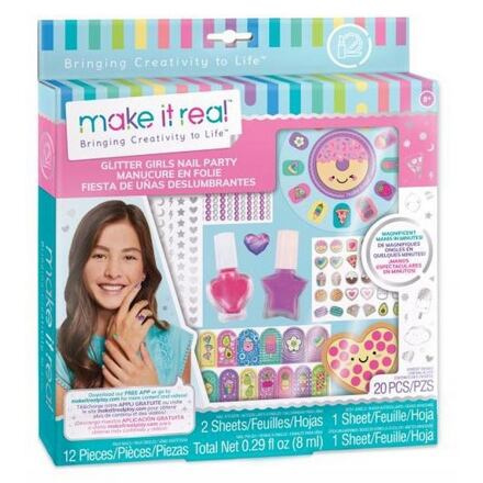 Make it Real Laky na nehty se zdobením