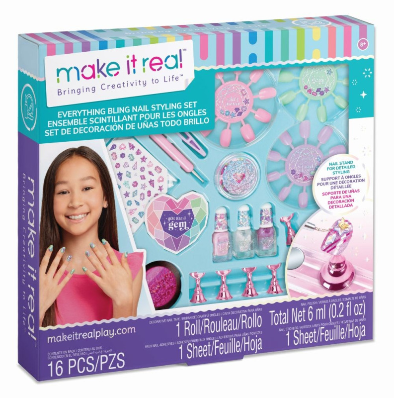 Make it real sada pro styling nehtů bling