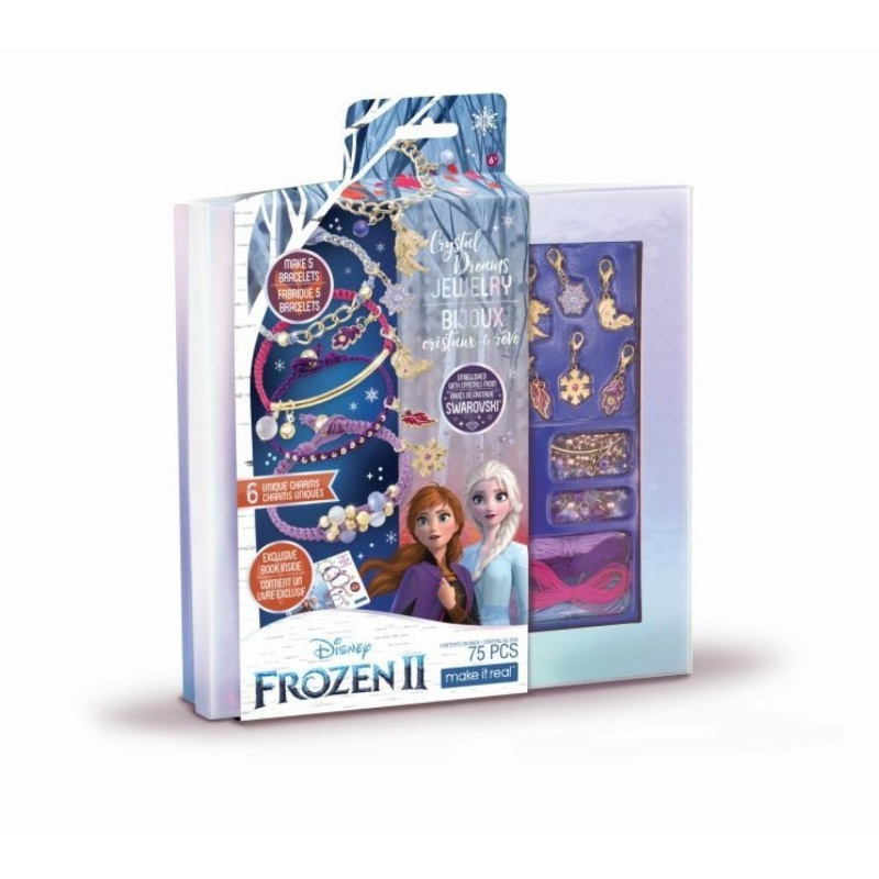 Make it real sada pro výrobu náramků frozen 2 swarovski