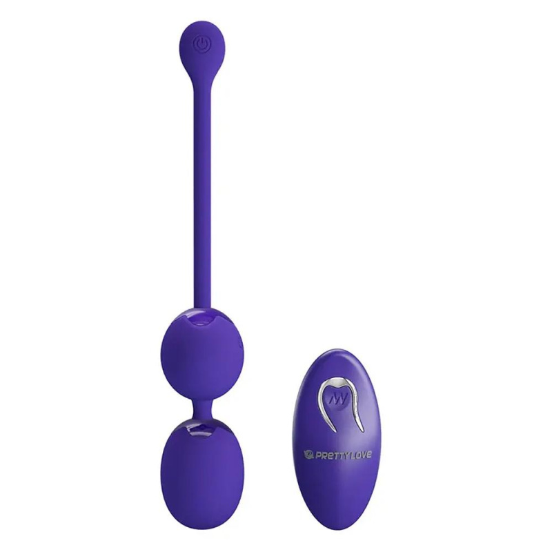 Pretty Love Willie-youth vibrační venušiny kuličky - fialové