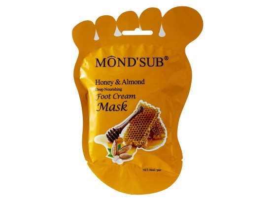 MONDSUB maska nohy mandle&med vyživující