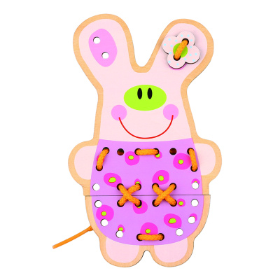 Tooky Toy arkádová hra Zvířátka na šněrování 5v1