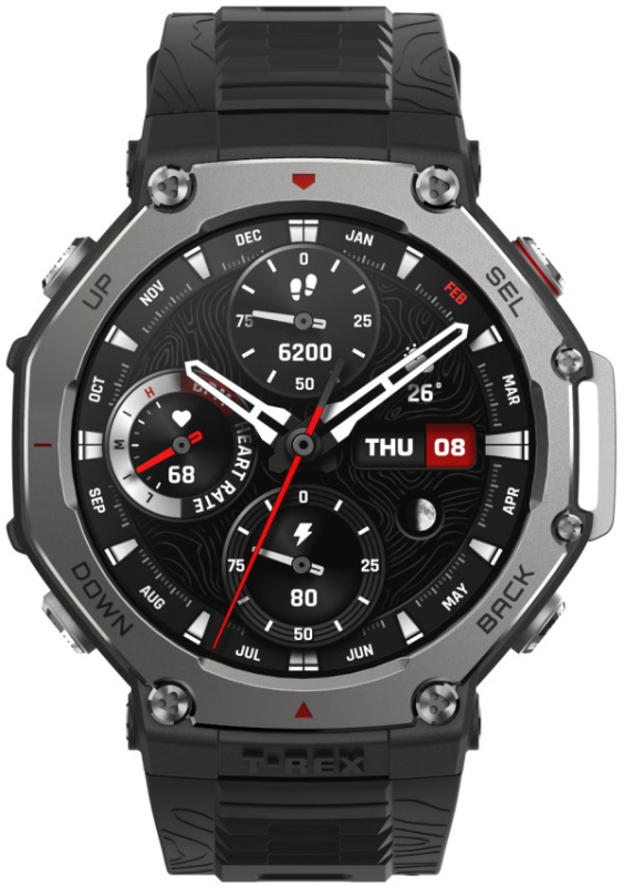 Amazfit T-Rex 3 Onyx Black Černá