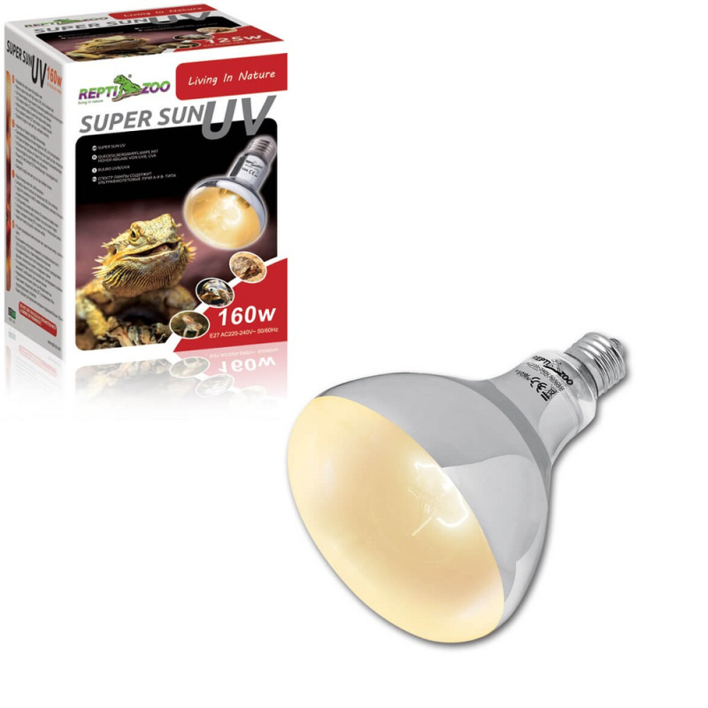 ReptiZoo Super Sun žárovka UVA/UVB 160w