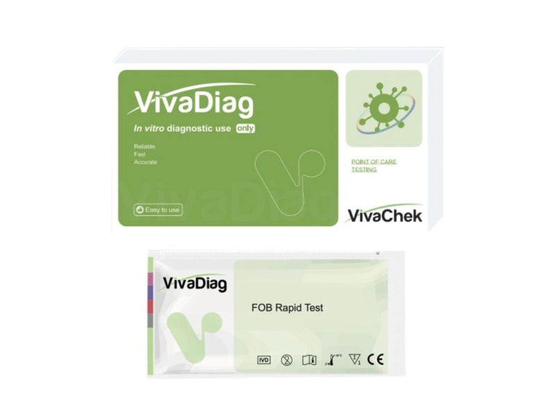1x VivaDiag Diagnostický test na okultní krvácení (FOB)
