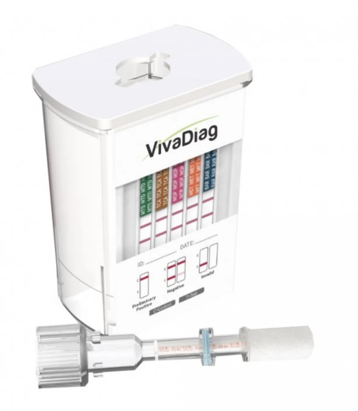 1x VivaDiag 7v1 COC/THC/MOP/ MDMA/AMP/ MET/BZO multitest ze slin