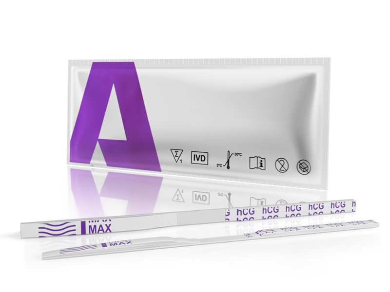 50x ALLTEST Těhotenský test z moči