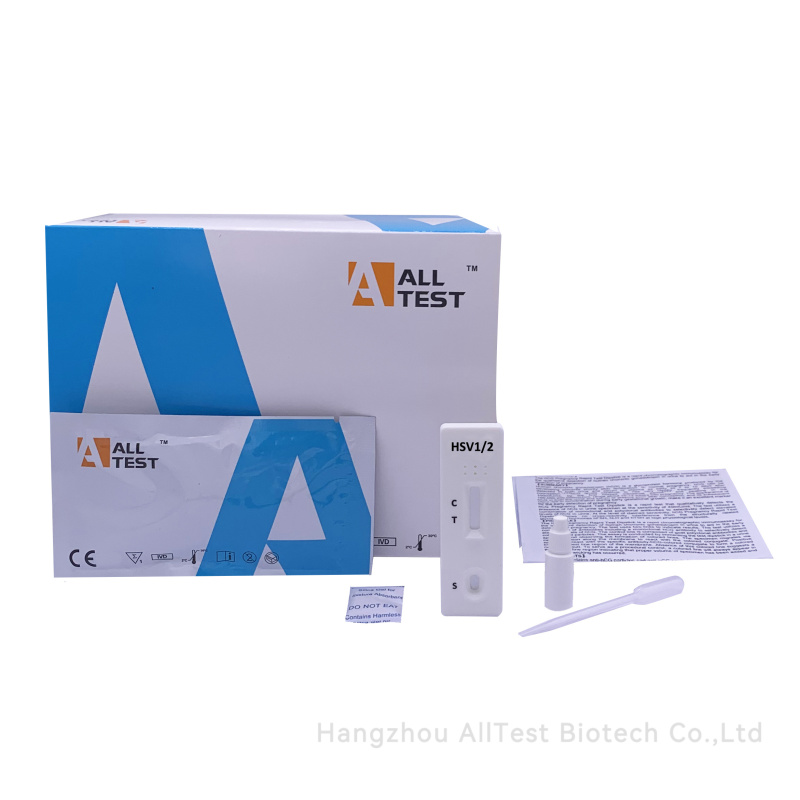 1x/100x ALLTEST Test pro detekci protilátek proti HSV 1/2 Počet kusů: 1