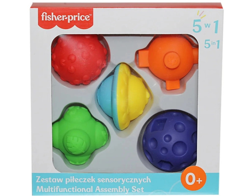 Smyslové míčky 5v1 Fisher Price