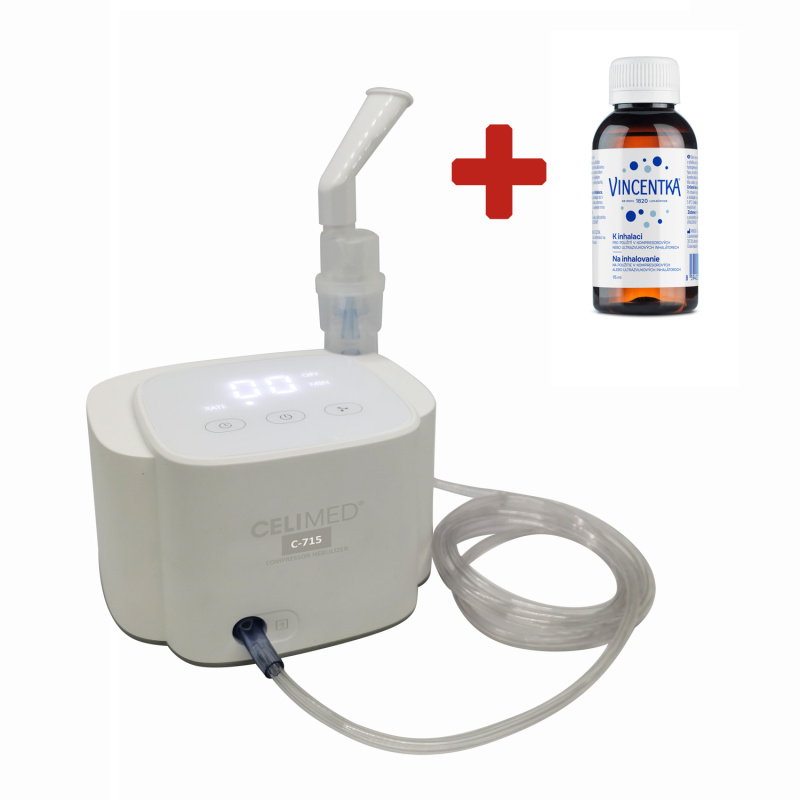 Celimed C-715 kompresorový inhalátor 1 ks