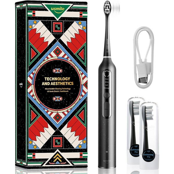 USMILE U3 Sonický zubní kartáčk Starry Black