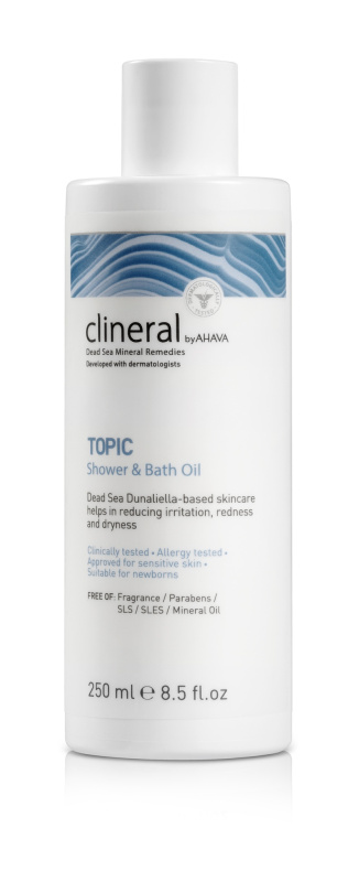 AHAVA Sprchový olej Clineral Topic (Shower & Bath Oil) 250 ml