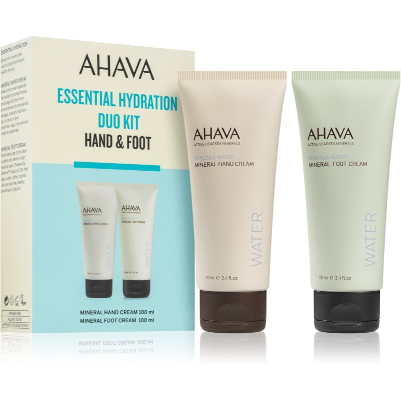 AHAVA Dead Sea Water Essential Hydration Duo Kit Hand & Foot sada na ruce a nohy