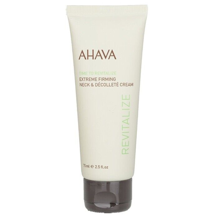AHAVA Time To Revitalize zpevňující krém na krk a dekolt 75 ml