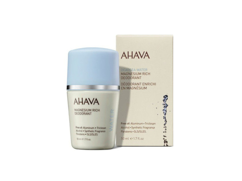 AHAVA Dead Sea Water Magnesium Rich Deodorant deodorant roll-on pro ženy 50 ml