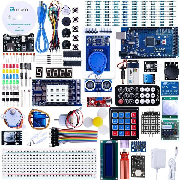 Elegoo UNO MEGA 2560 The Most Complete Starter Kit Vícebarevná