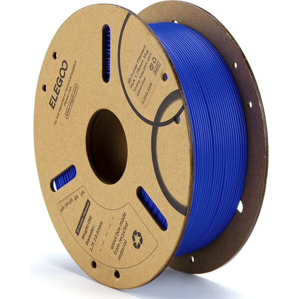 Elegoo PLA Modrá / Blue 1,75 mm 1 kg Modrá