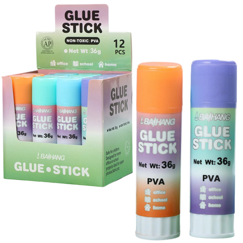 Lepidlo v tyčince 36 g pastelové barvy