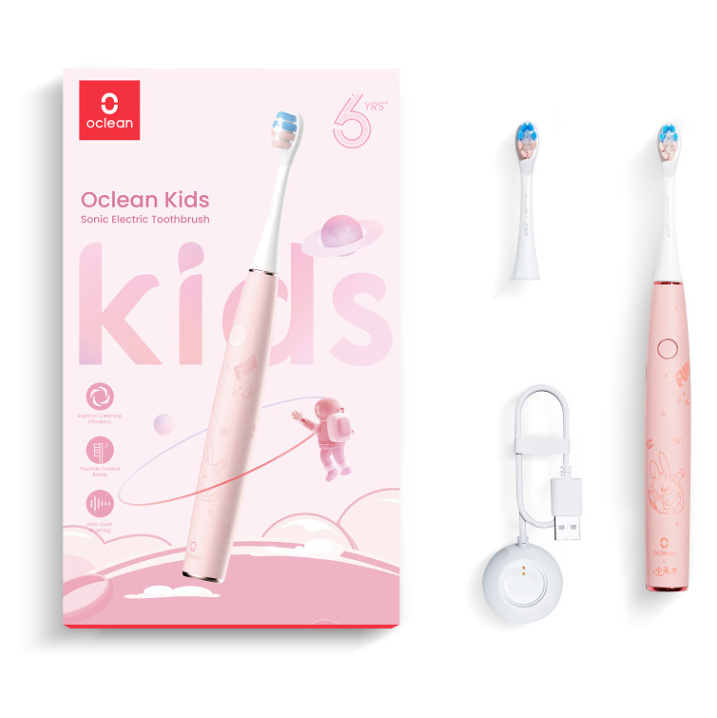 Oclean Kids sonický elektrický zubní kartáček pro děti Pink 1 ks