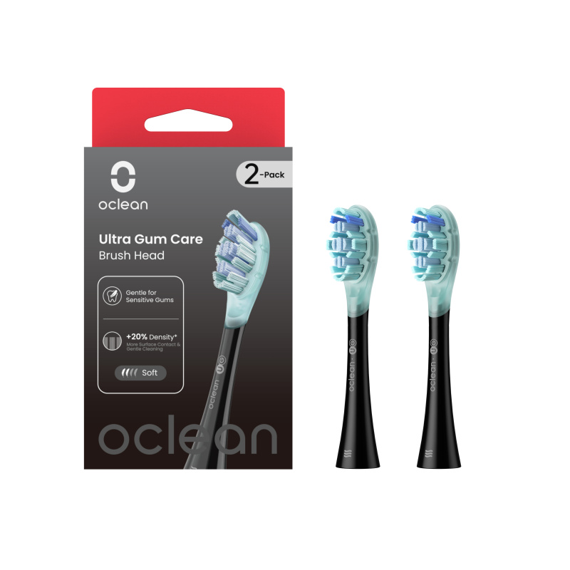 Oclean Ultra Gum Care UG02 náhradní hlavice černé 2 ks