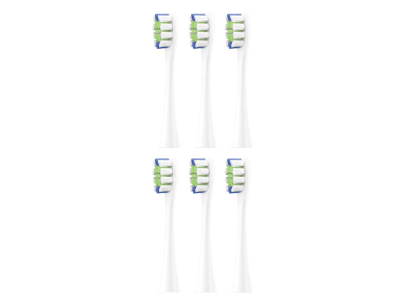 Oclean Náhradní hlavice pro zubní kartáčky, 6 kusů (černá)