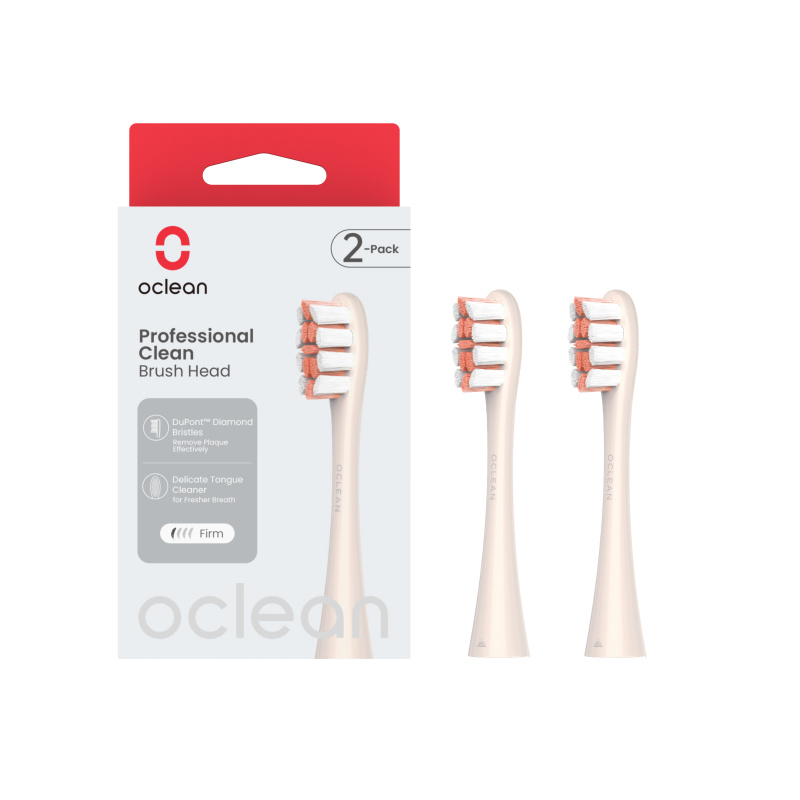 Oclean Professional Clean P1C8 náhradní hlavice gold 2 ks